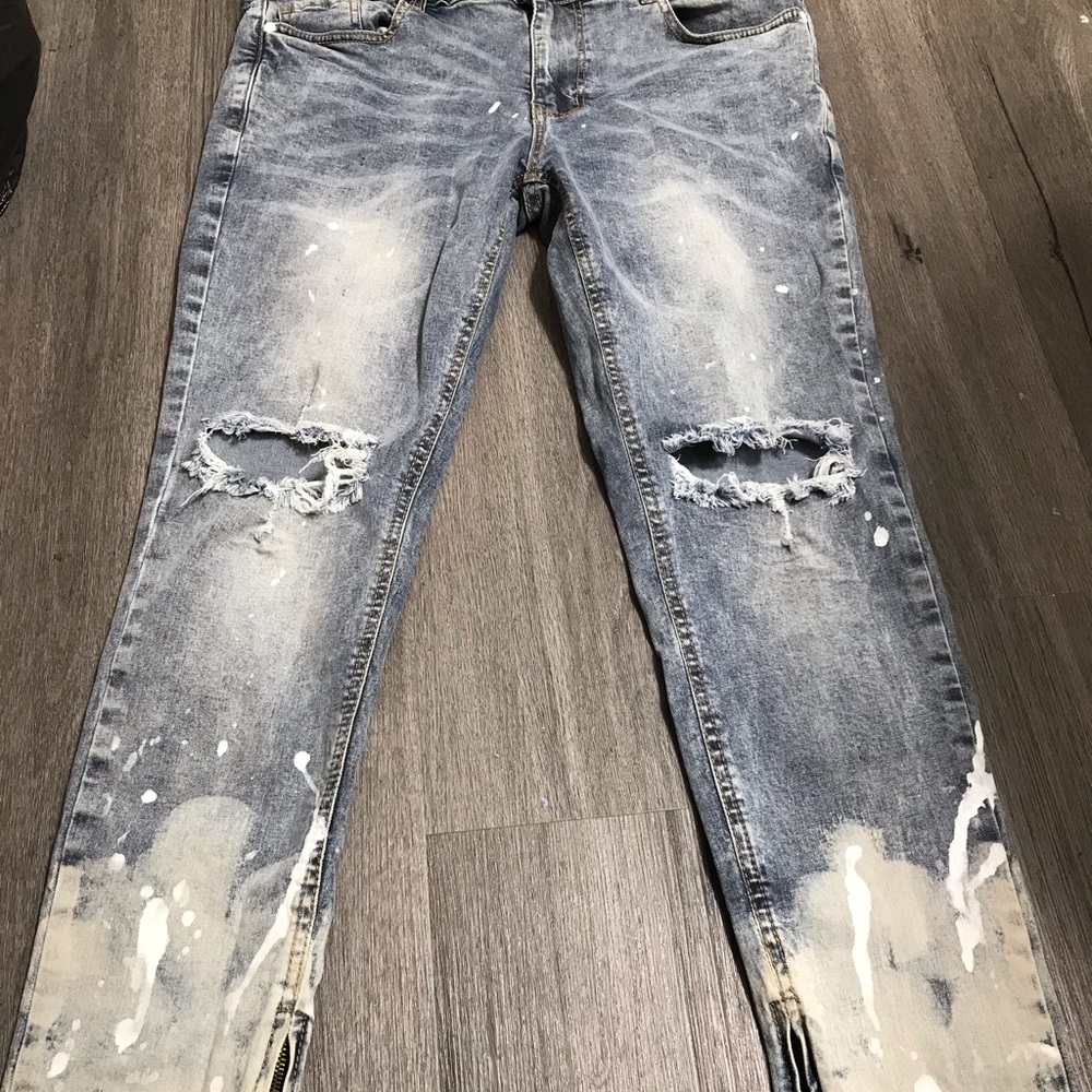Used jeans